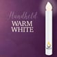 25 LED Flameless Vigil Candles White 6